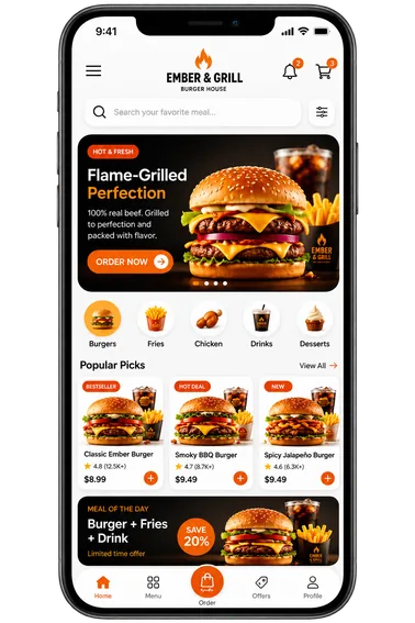 Mobile app built by NexoraTech